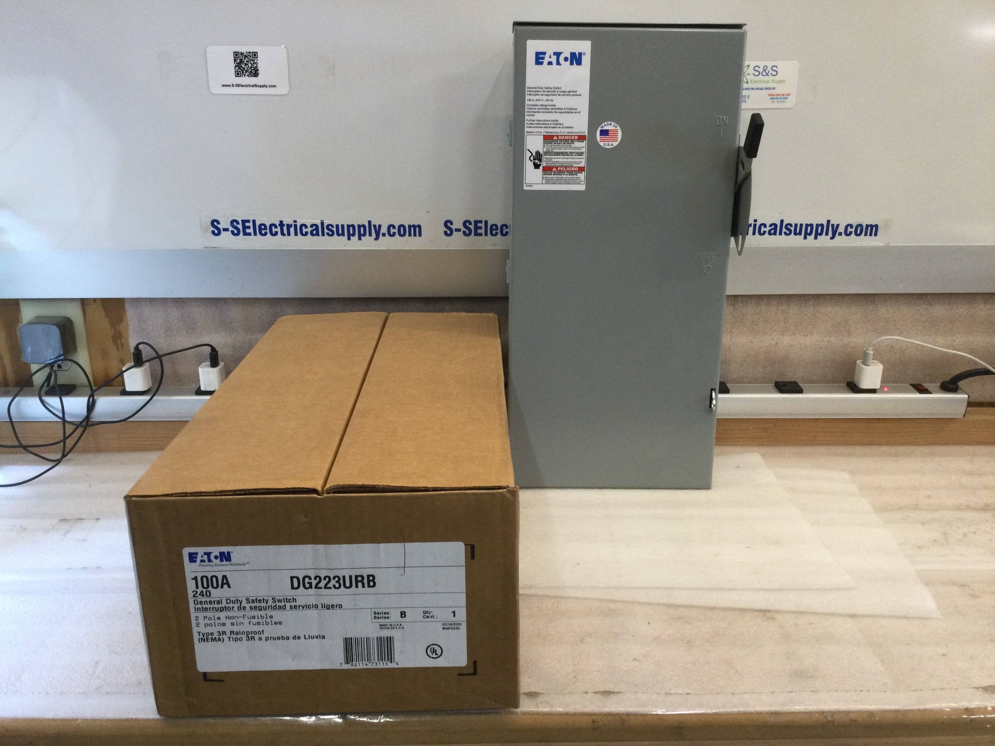 Eaton DG223URB - General Duty Non-Fusible Safety Switch