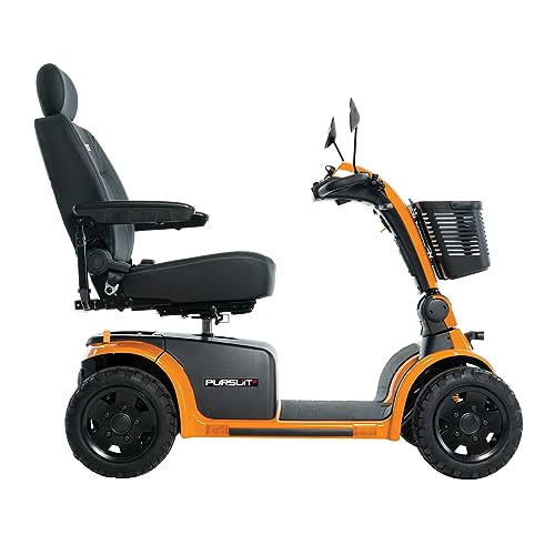 Pride Mobility Pursuit 2 HD Mobility Scooter with Extended Warr (20 x 18 x 20 Seat, Orange)