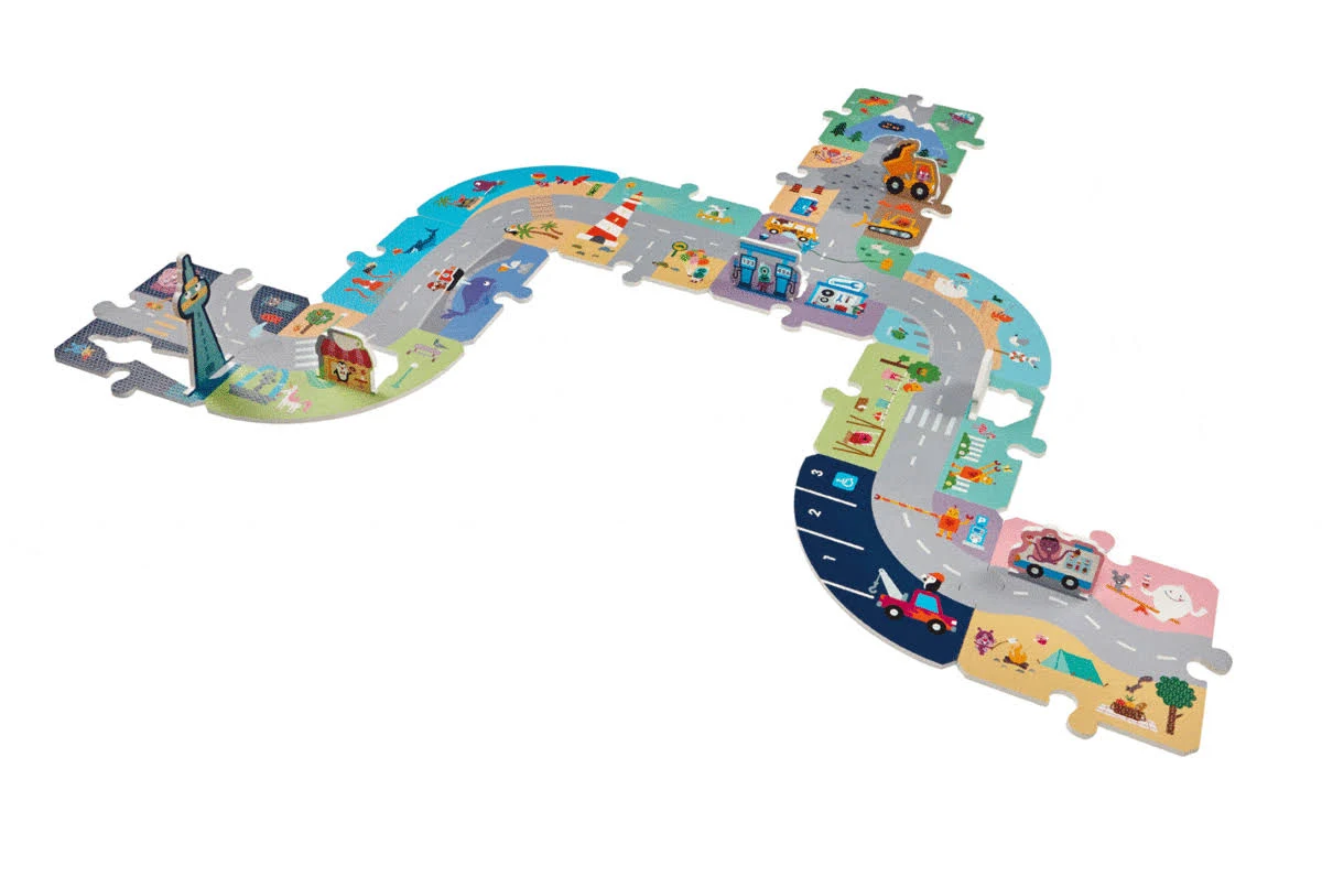 Sago Mini - Puzzle Mats - Robin S Roadtrip