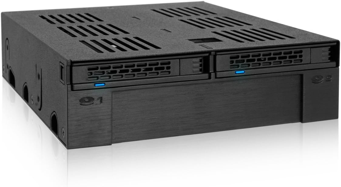 ICY DOCK 6 x 2.5” SATA HDD / SSD Hot Swap Cage for External 5.25” Bay | ExpressCage MB326SP-B