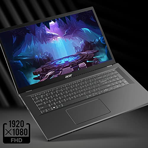Acer Aspire 5 17 A517-58M-59R9 Slim Laptop | 17.3" FHD (1920 x 1080) IPS | Intel Core i5-1335U | Intel Iris Xe Graphics | 16GB LPDDR5 | 512GB Gen 4 SSD | Wi-Fi 6E | USB4/Thunderbolt 4 | Backlit KB