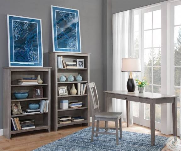 International Concepts Two Drawer File Cabinet, Washed Gray Taupe