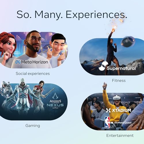 Meta Quest 3 512GB — Ultimate Mixed Reality Experiences — Get Batman: Arkham Shadow and a 3-Month Trial of Meta Quest+ Included