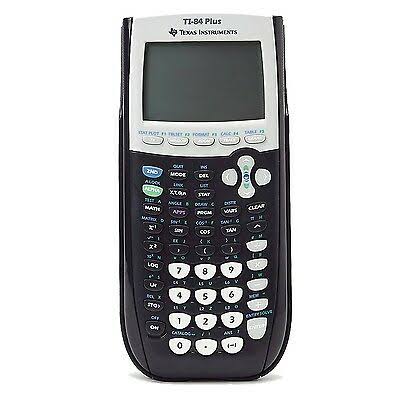Texas Instruments Ti-84 Plus Graphing Calculator Black Standard
