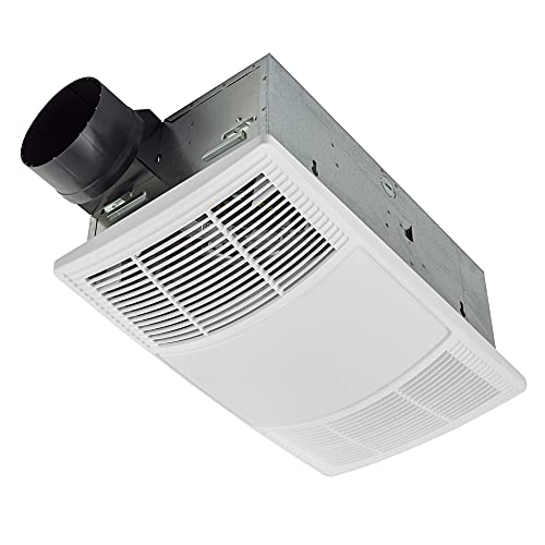Broan-Nutone 668RP Ceiling Bathroom Exhaust Fan and Light Combo, 100-Watt Incandescent Lighting, 4.0 Sones, 70 CFM , White