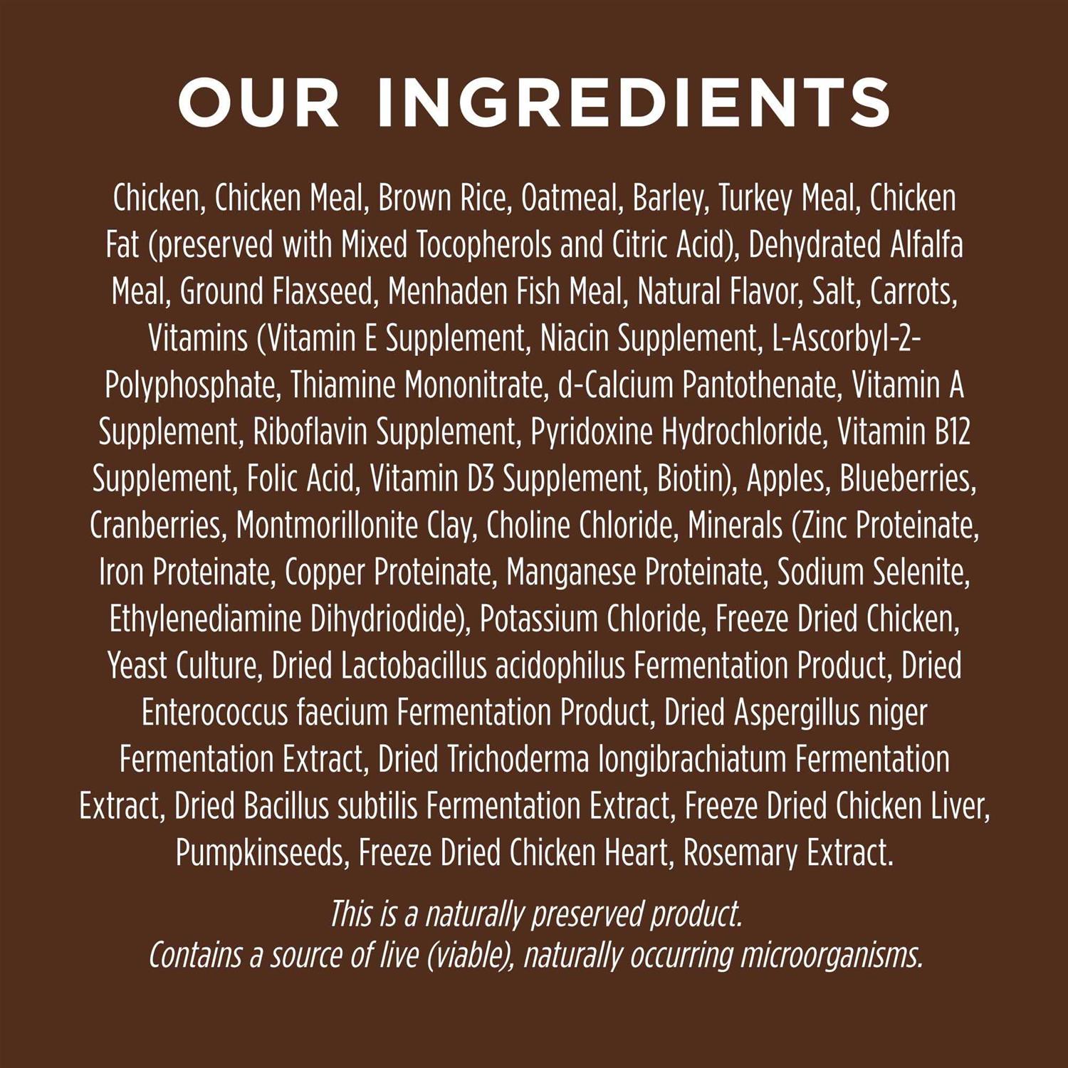 Instinct Be Natural Chicken &amp; Brown Rice Recipe Dry Dog Food - Pet Supplies online store