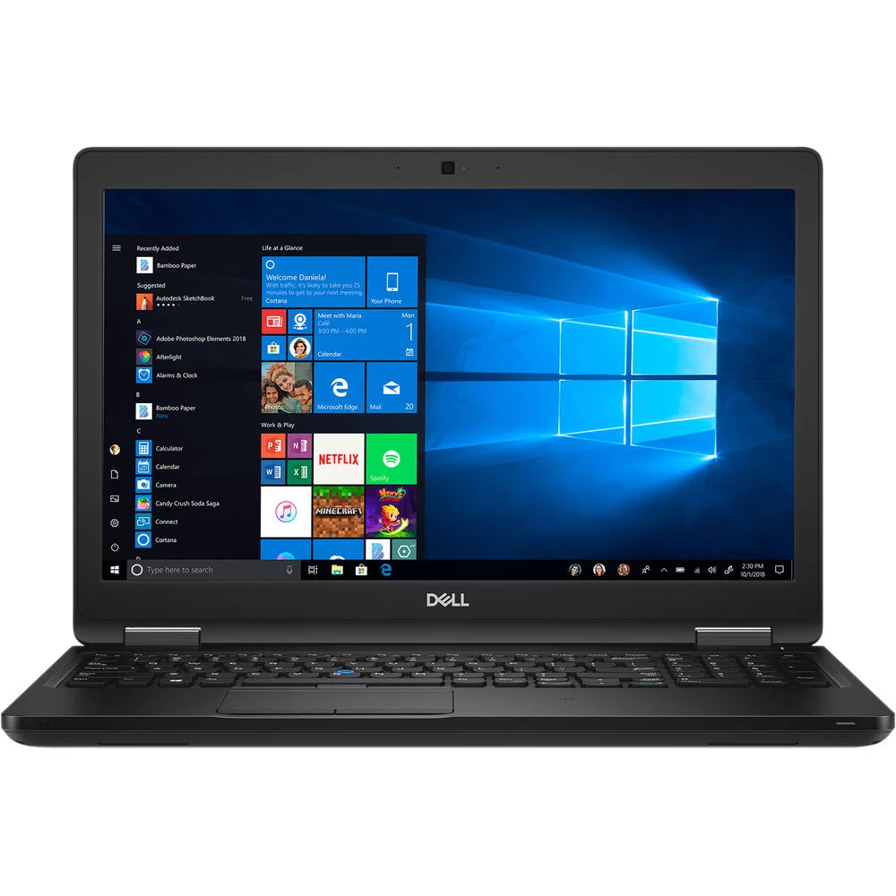 Restored Dell Precision 3530 Core i7-8750H 512 GB NVMe 16 GB Black (Refurbished)