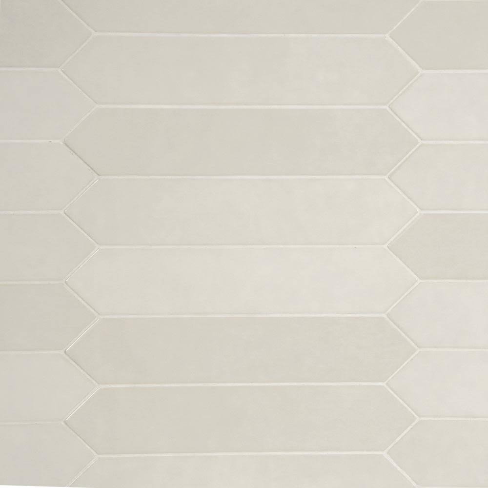 MSI Lakeview Dove Picket 2.5 in. x 13 in. Glossy Ceramic Wall Tile (14 Sq. ft./Case)