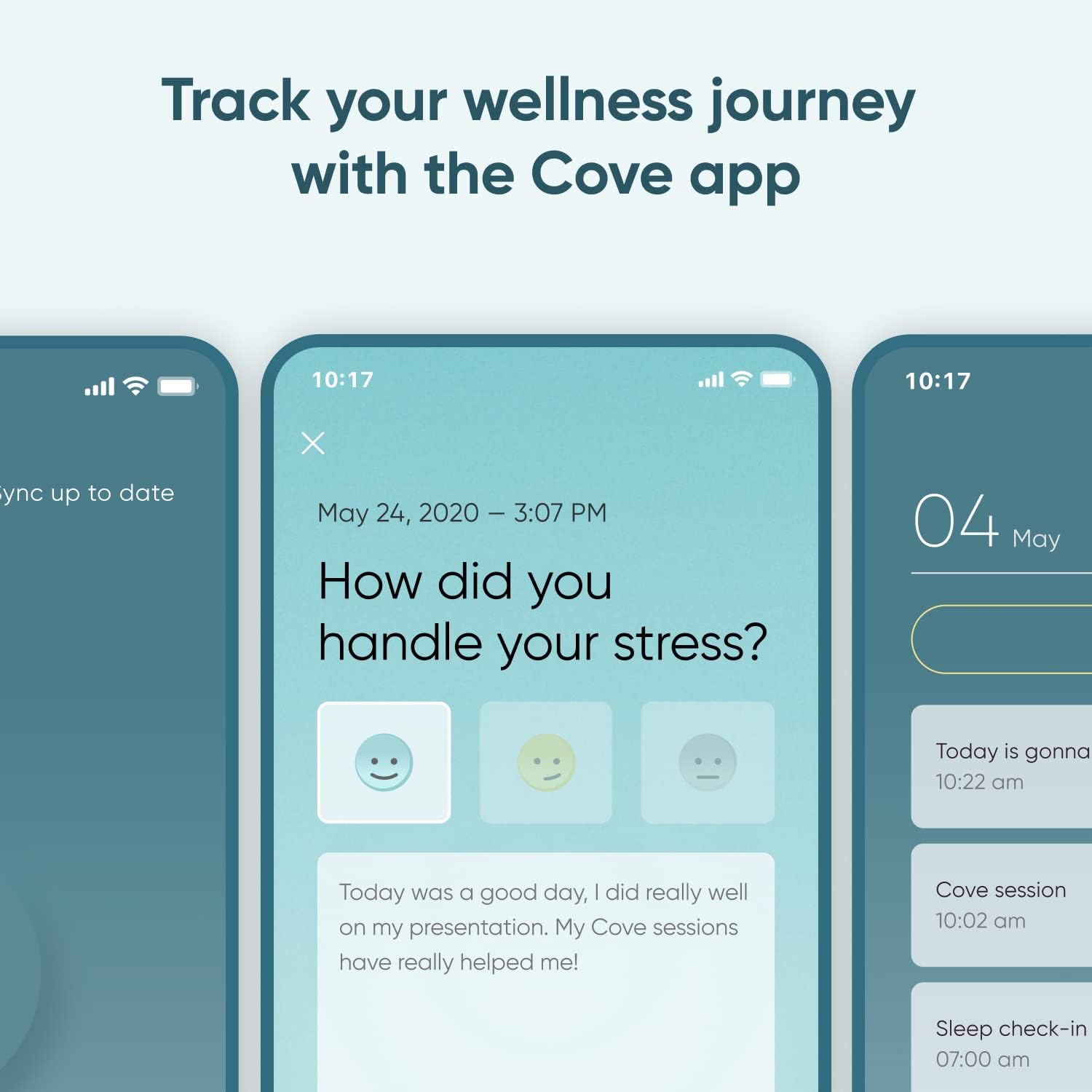 COVE - Wearable Device to Improve Sleep and Relieve Stress/Anxiousness�C with Free iOS & Android App to Track Progress. Results You can Feel