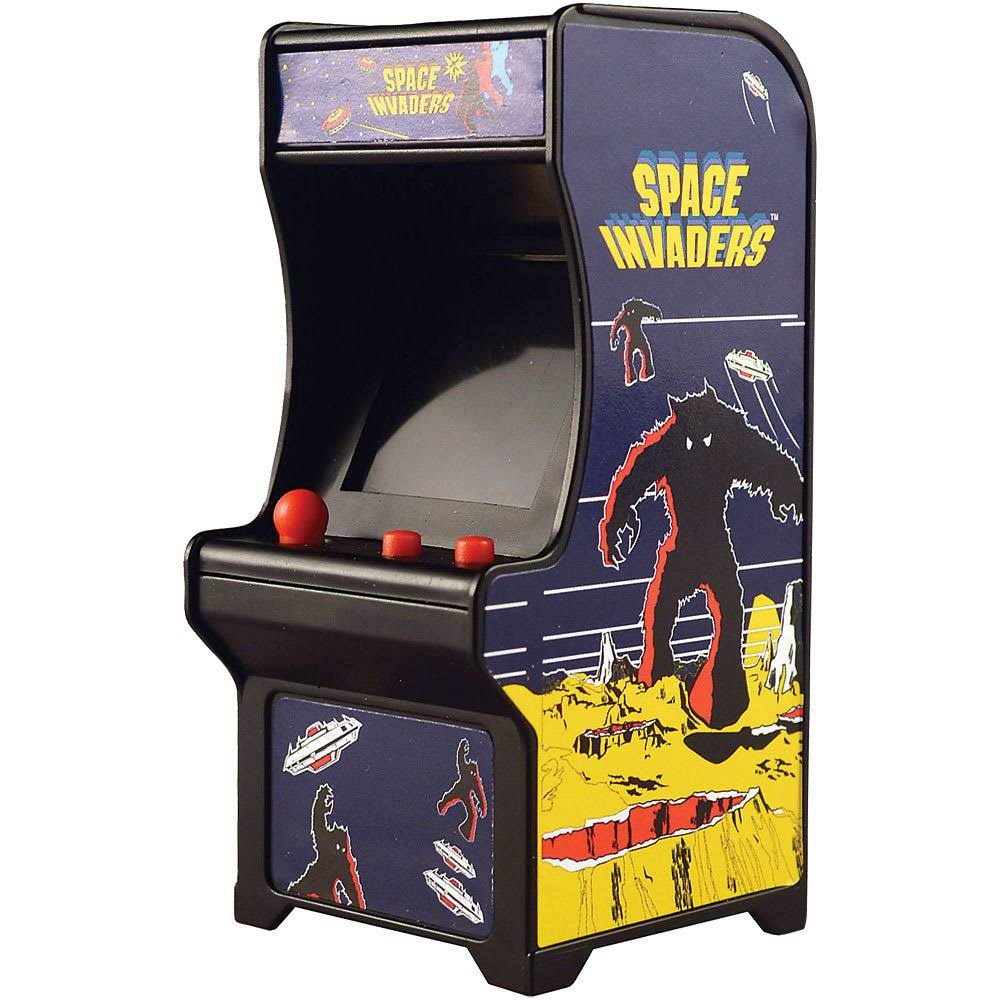 Space Invaders Classic Tiny Arcade Game Palm Size W Authentic Sounds