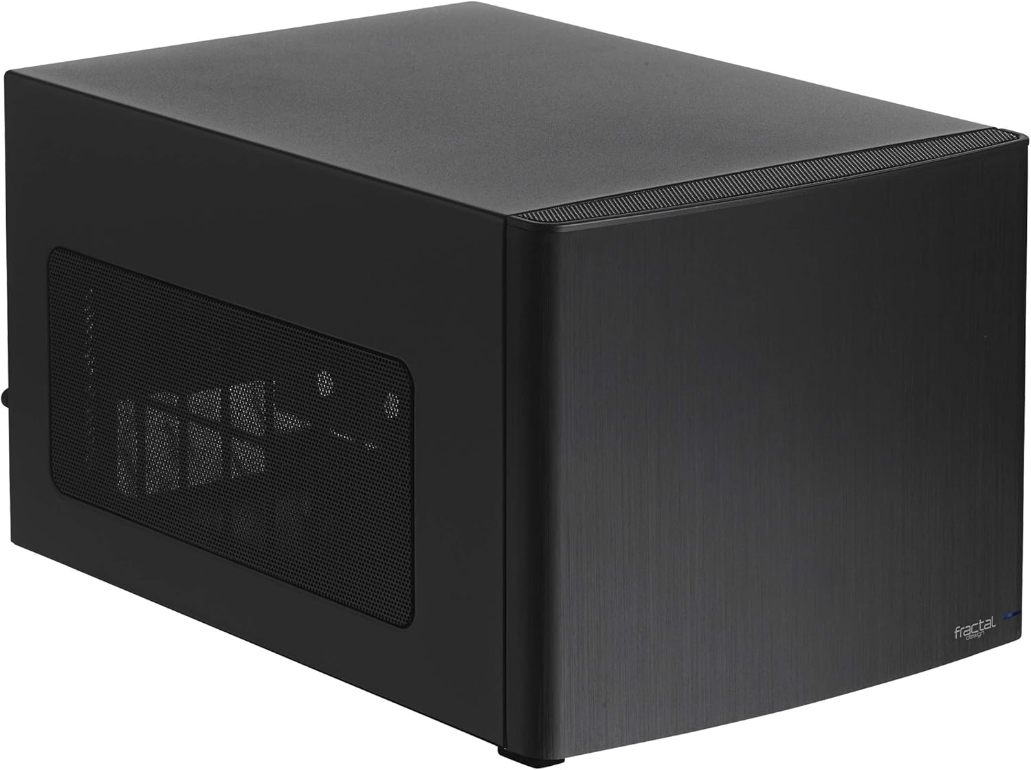 Fractal Design Node 304 - Black - Mini Cube Compact Computer Case - Small Form Factor - Mini ITX – Mitx - High Airflow - Modular Interior - 3X Silent R2 120mm Fans Included - USB 3.0