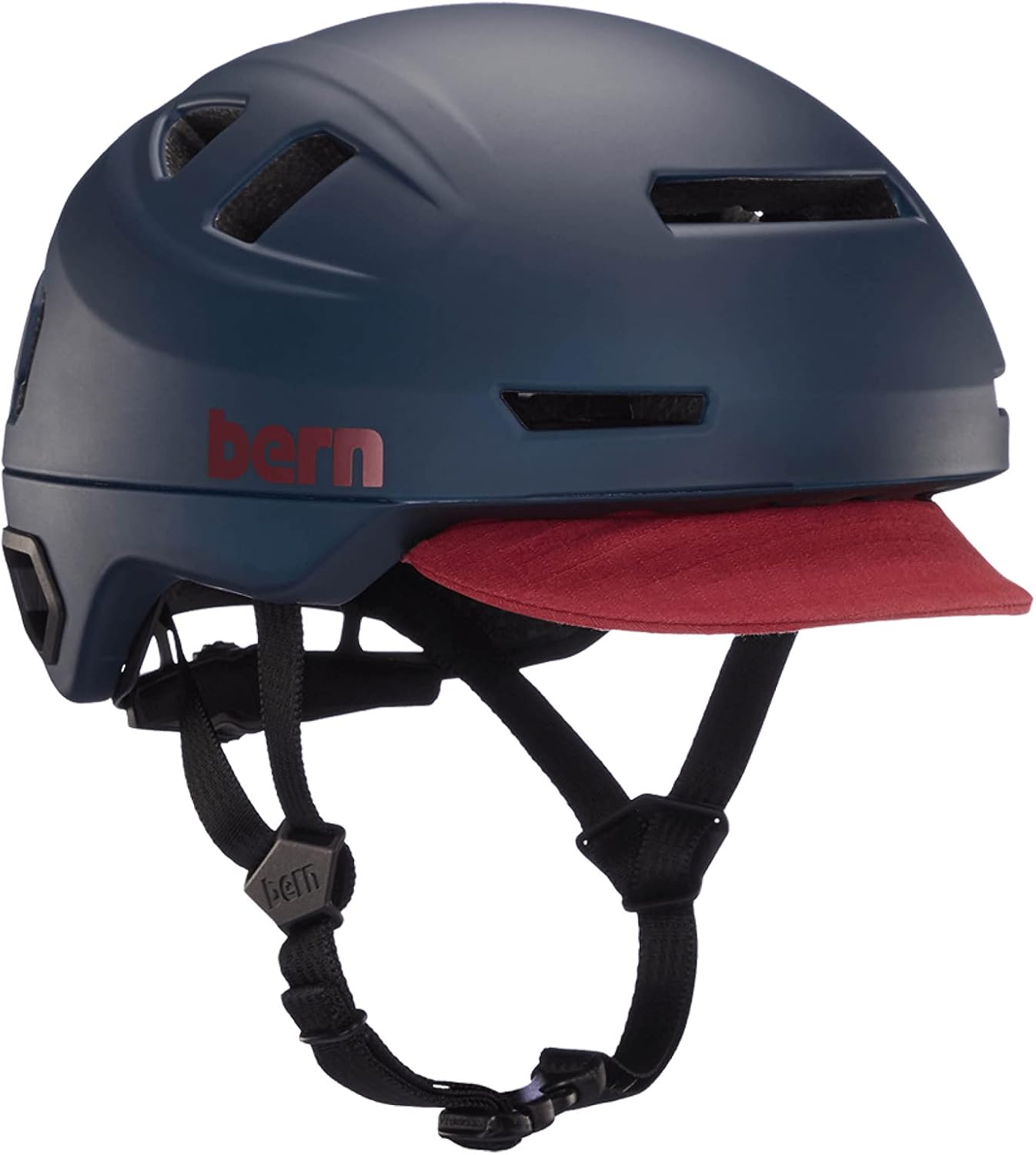 Bern, Hudson Commuter Helmet with MIPS, Integrated LED Rear Light and U-Lock Compatibility Pack of 2