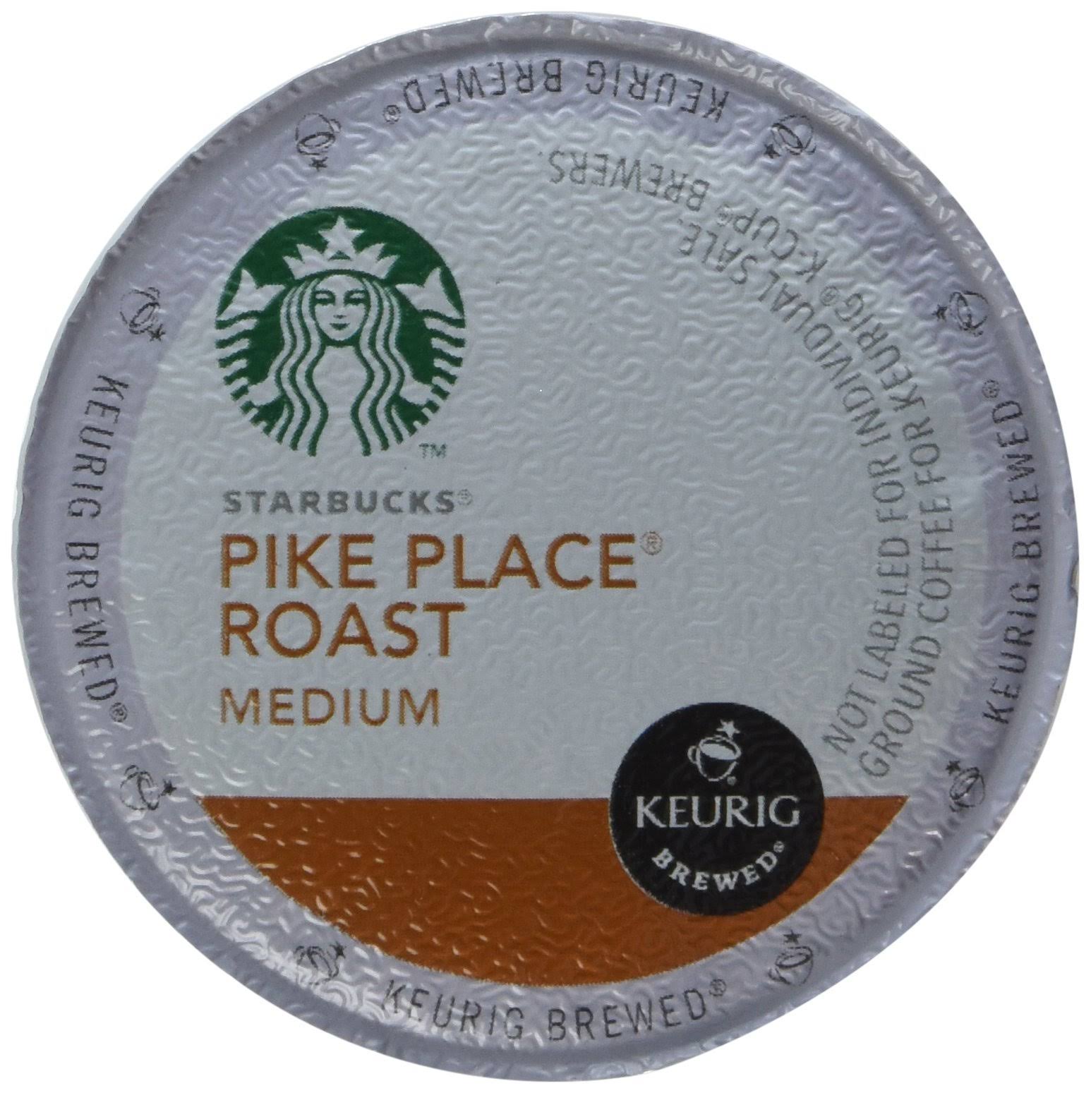 Starbucks Pike Place Roast, K-Cup Portion Pack for Keurig K-Cup Brewers, 24 of
