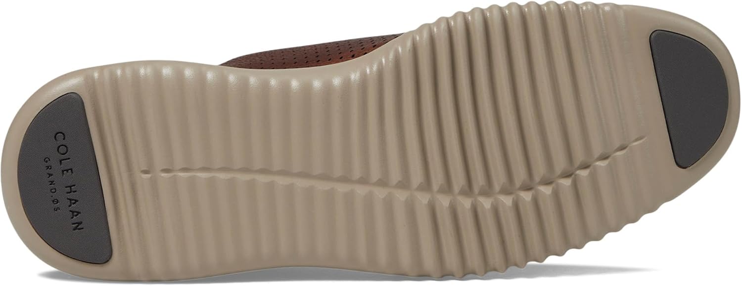 Cole Haan Men's 2.Zerogrand Laser Wing Tip Oxford Lined, Pecan/Truffle, 13