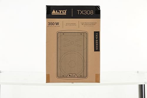 Alto TX312 and TX212S – 700 Watt 12 Inch 2 Way Powered PA Loudspeaker with Signal limiting & 900 Watt 12" Powered Subwoofer with DSP, Class-D Amp