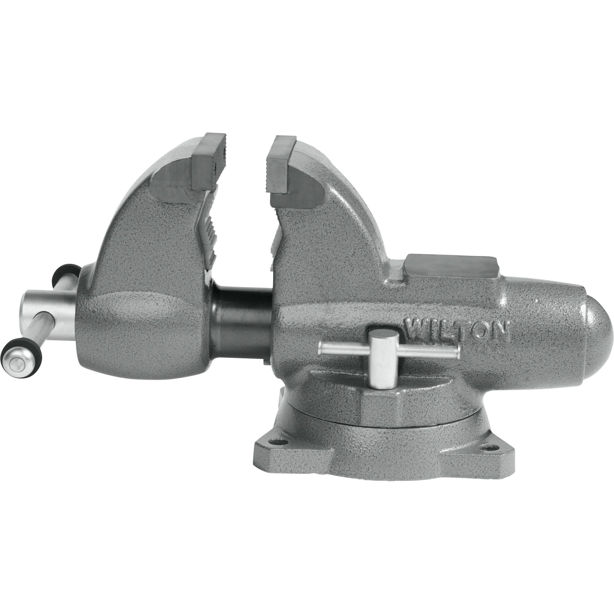Wilton 28825 Combination Pipe and Bench 3-1/2x22 Jaw Round Channel Vise with Swivel Base