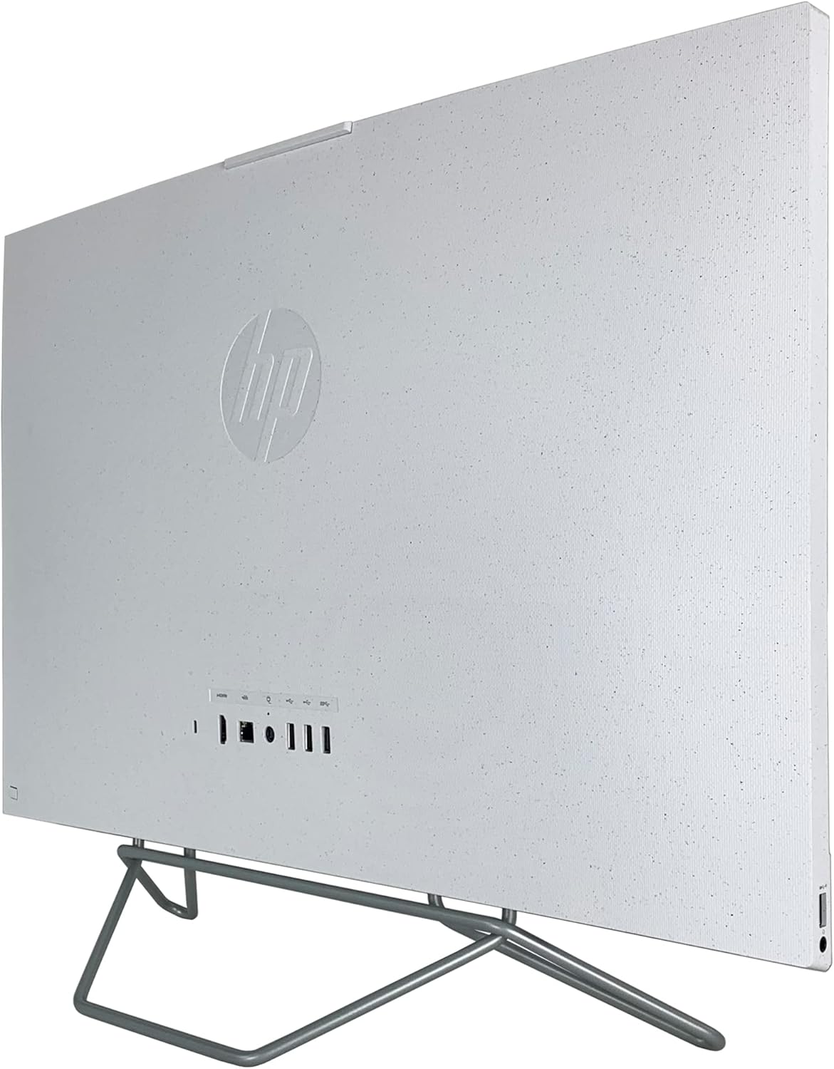 HP 27" Full HD Touchscreen All-in-One Desktop Computer - AMD Ryzen 7 5700U 8-Core up to 4.30 GHz Processor, 64GB DDR4 RAM, 512GB NVMe SSD + 1TB HDD, AMD Radeon Graphics, Windows 11 Pro