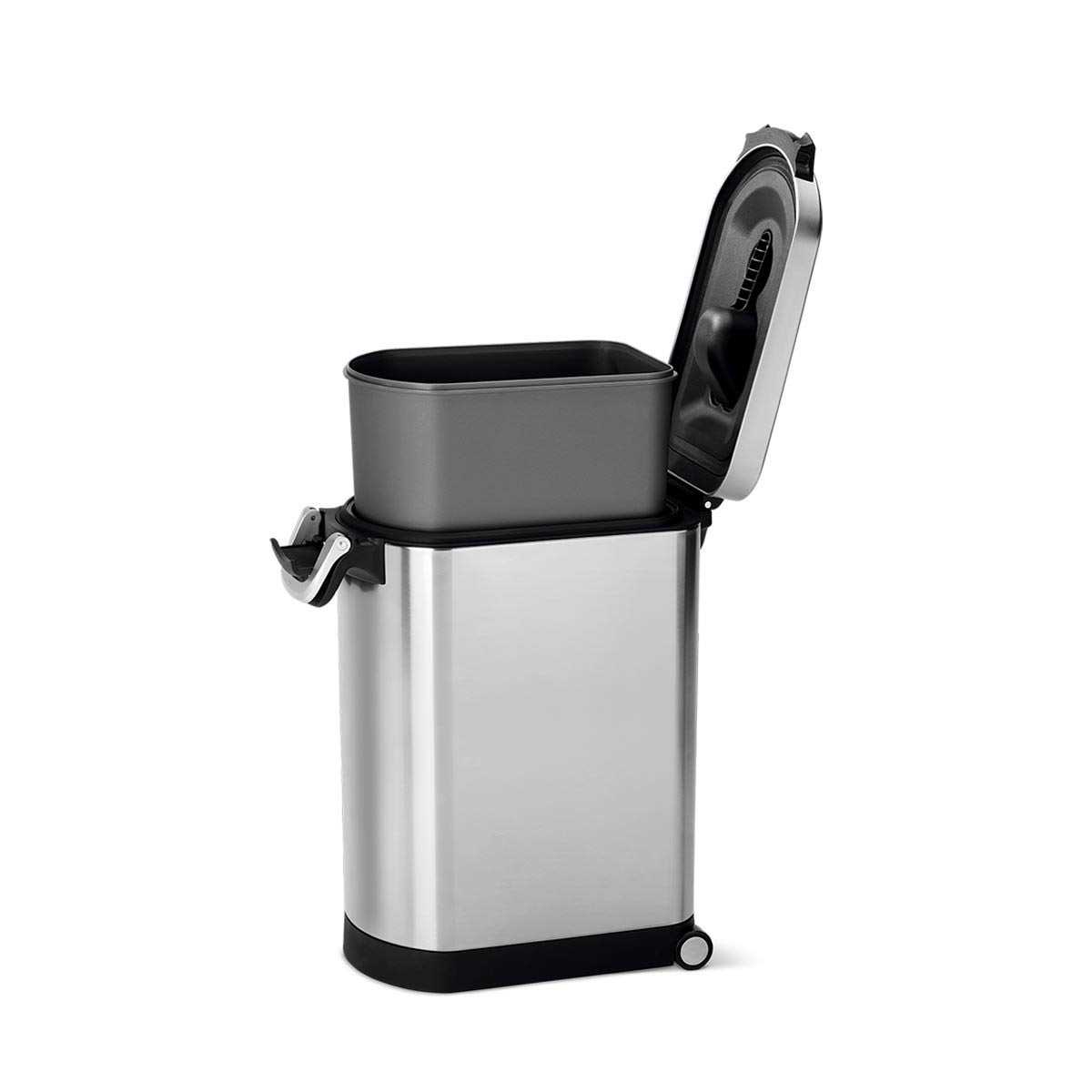 simplehuman Pet Food Can White Steel - Pet Supplies online store