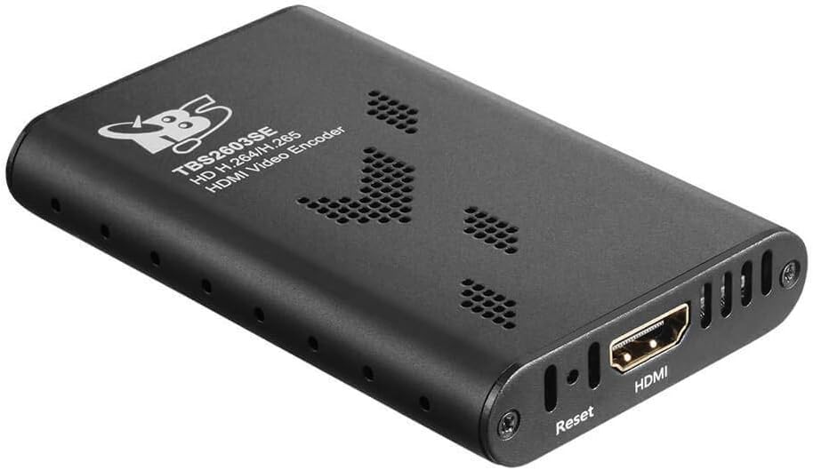 NDI HDMI Encoder, TBS2603SE NDI|HX Supported Professional HD H.264 H.265 HDMI Video Encoder Support HTTP HLS m3u8 RTP UDP Unicast Multicast RTSP RTMP RTMPS SRT Protocals