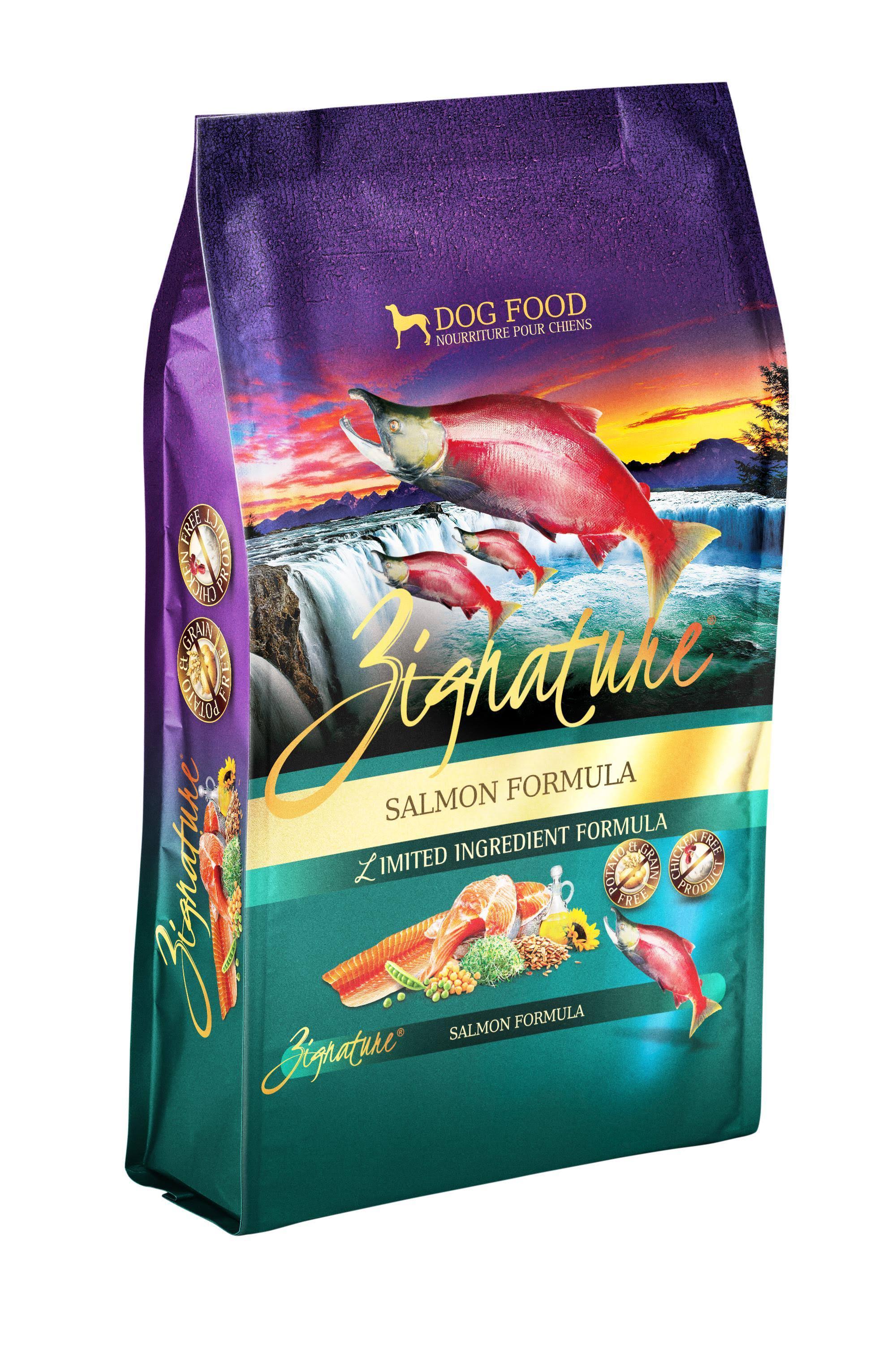 Zignature Limited Ingredient Salmon Formula Dry Dog Food 27-lb