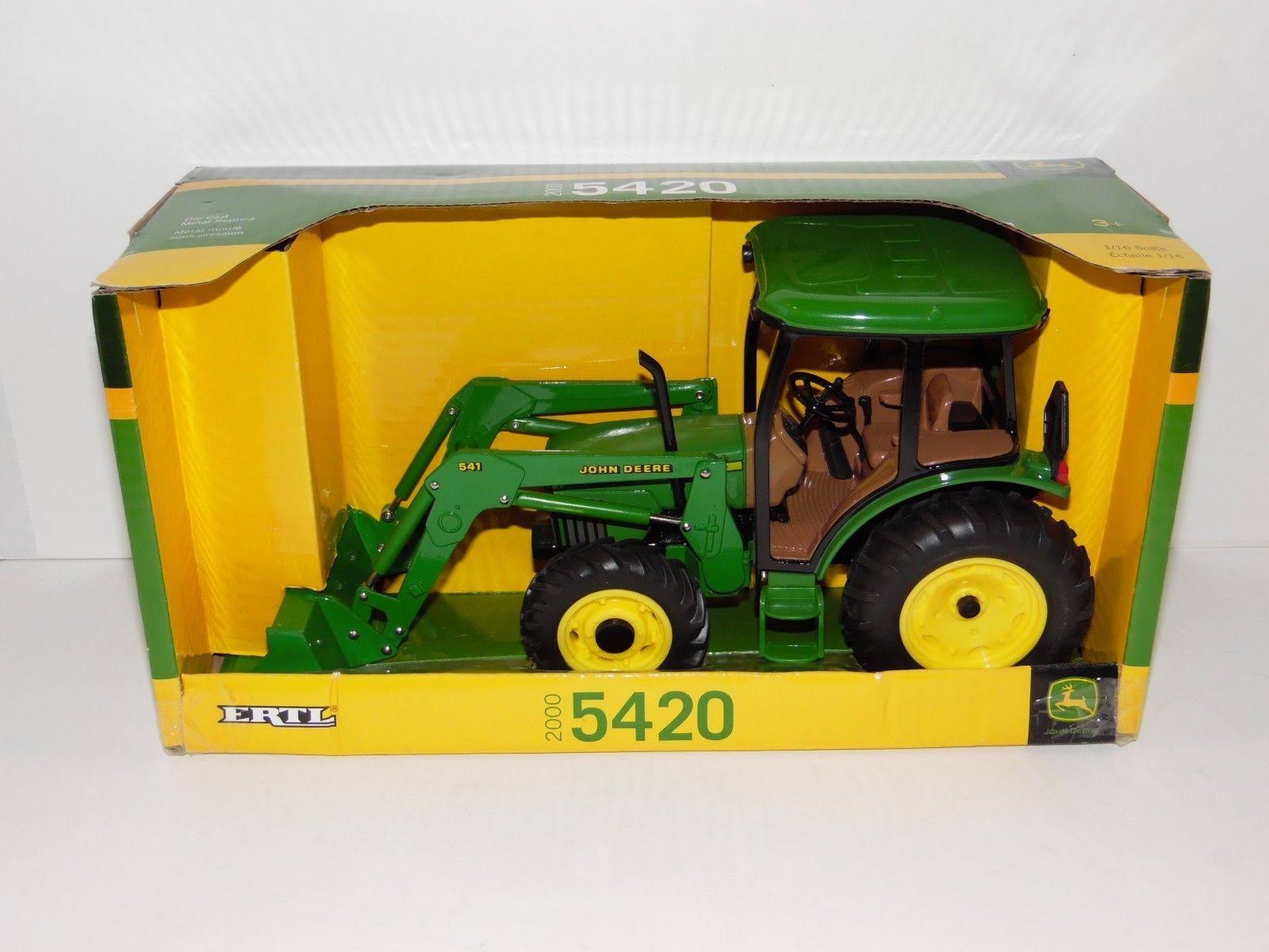 John Deere 15357N Tractor with Cab Loader (ORGL5401), Green