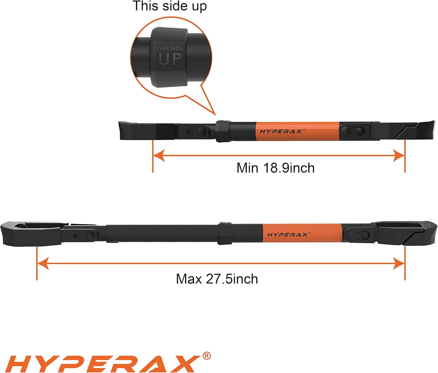 HYPERAX Special Combo - Volt RV with 2 X E-Bike Adapter- Platform Bike Rack for RV, Camper, Motorhome - for 2" Hitch Fits Up to 2 X 70 lbs Bike with Up to 5" Fat Tires