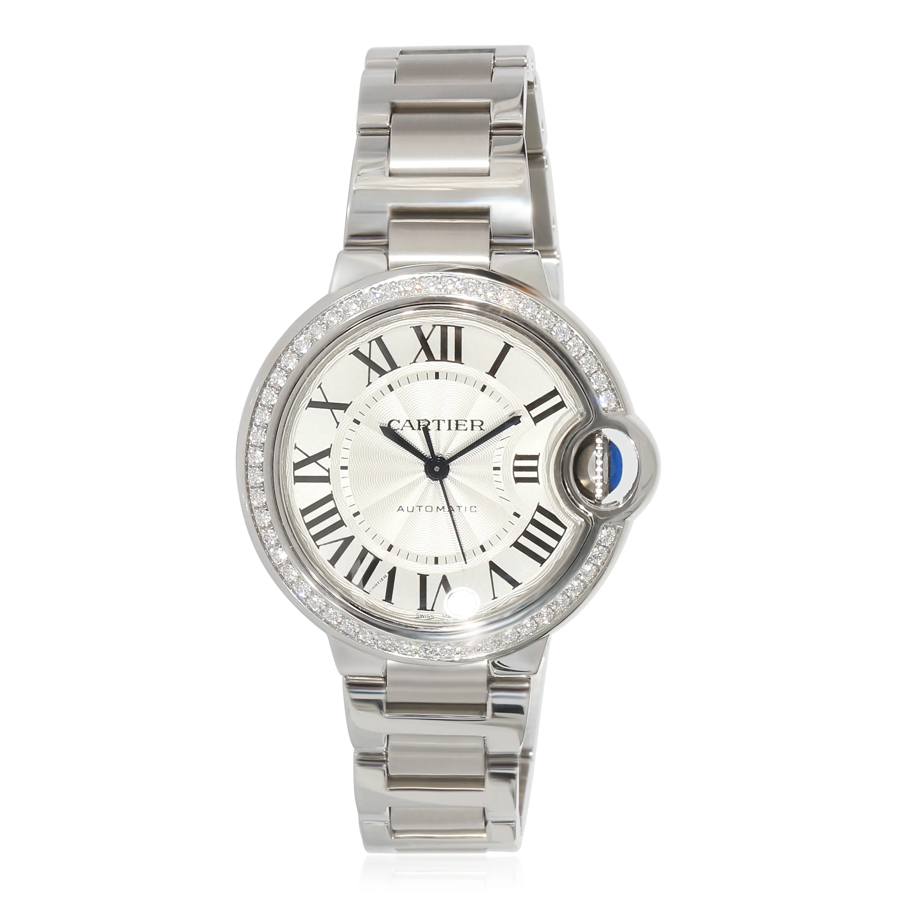 Cartier Ballon Bleu de Cartier W4BB0023 Women's Watch in  Stainless Steel Pre-Owned