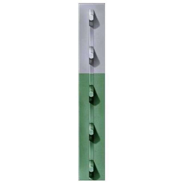 Frpt13300066g2n 1.33 in. x 6 ft. 6 in. Green Studded T-Post, Pack of 5