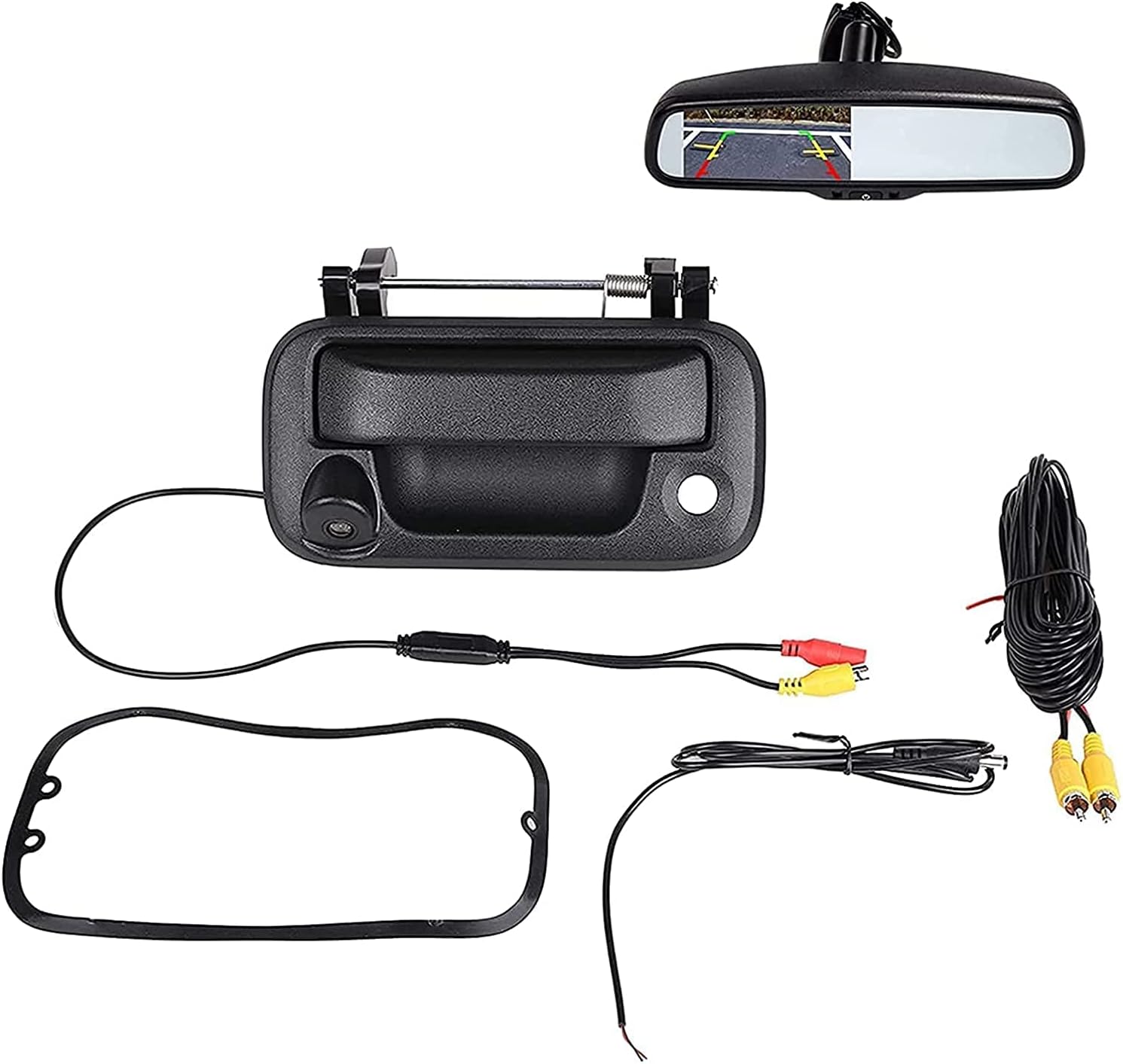 Backup Camera Compatible with Ford - F150 F250 F350 F450 F550 Reverse Camera ,Tailgate Handle Car Rear View Camera