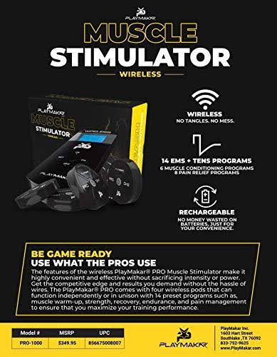 PlayMakar Pro Electrical Muscle Stimulator