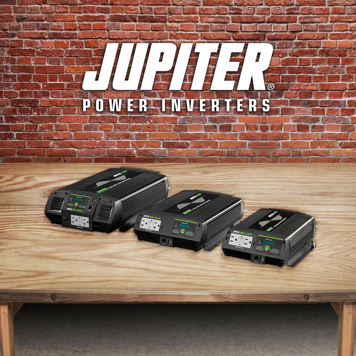 JUPITER PURE 2000 Watt Continuous/4000 Watt Peak Pure Sine Wave Power Inverter
