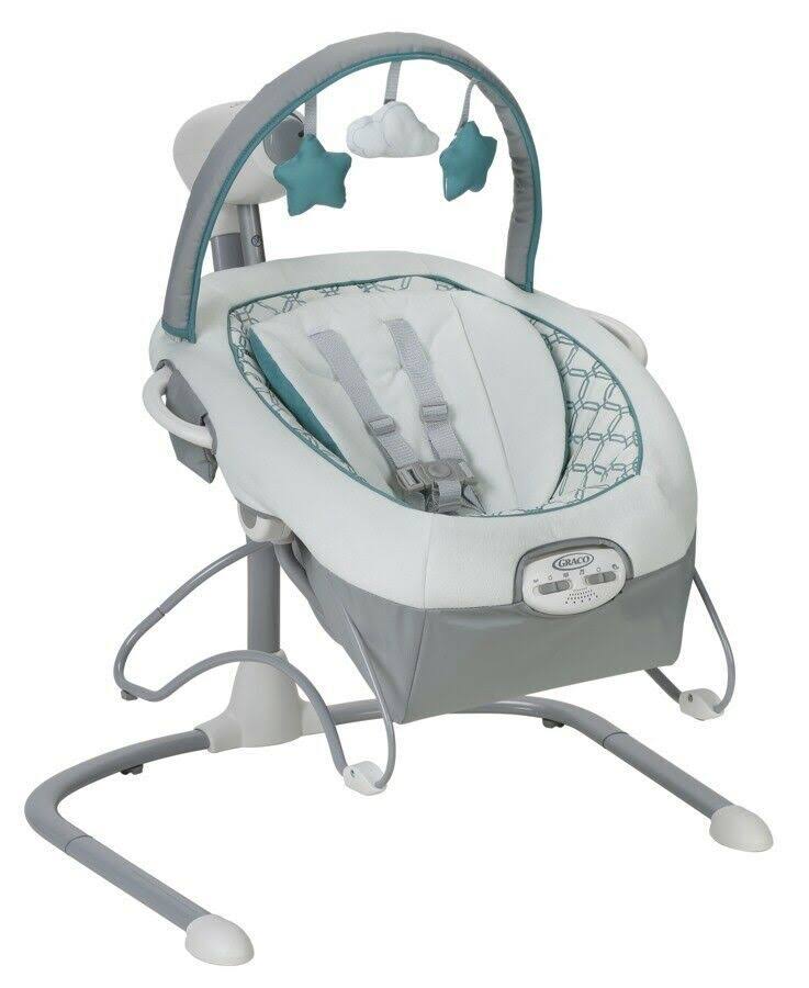 Graco Duet Sway LX Baby Swing with Portable Bouncer Camila