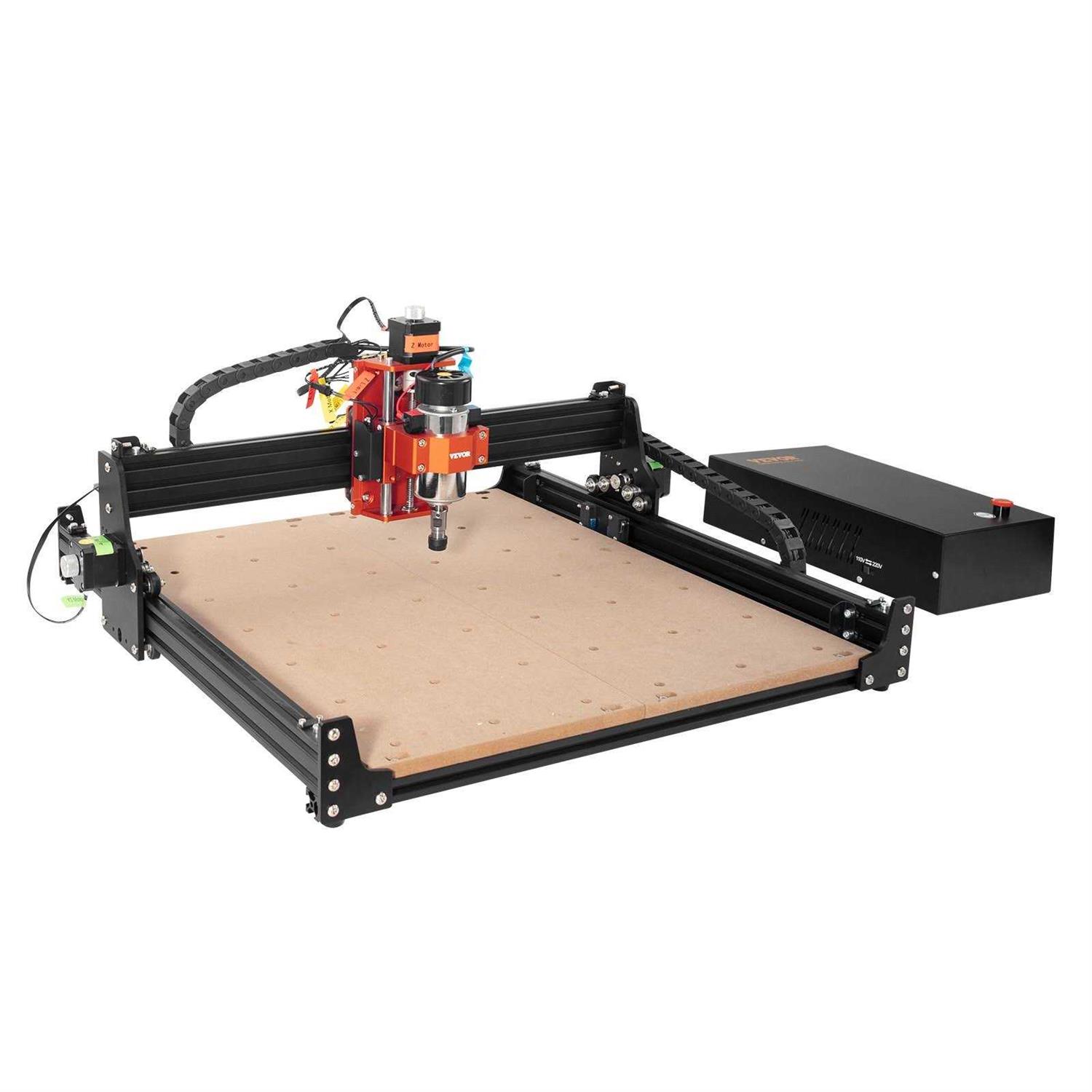 VEVOR Cnc Router Machine 300W 3 Axis Grbl Control Wood Engraving Carving Milling Machine Kit