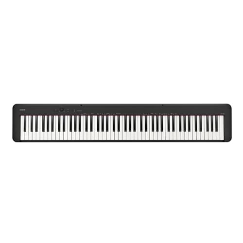 Casio CDP-S160 – 88-Key Weighted Digital Piano with Scaled Hammer Action Keyboard | Duet Mode for Students | Realistic Feel, Slim & Portable | Built-In Tones, Effects, USB-MIDI, Speakers | Black