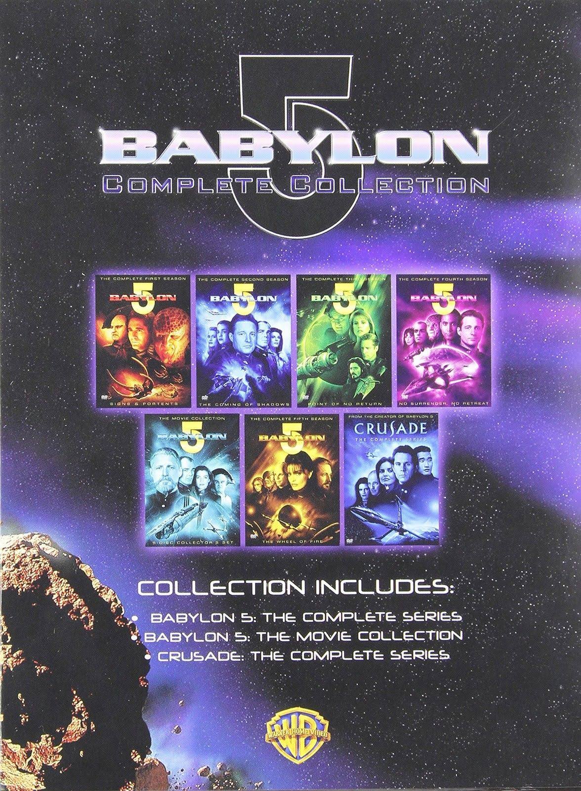 Babylon 5: The Complete Collection Series - Includes 5 Movie Set and Crusade Collection