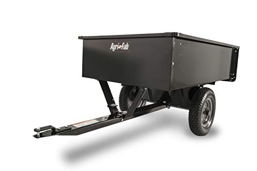 Agri-Fab Inc 45-0546 52" Lawn Sweeper, Black & 45-0299 48-Inch Tow Plug Aerator,Orange & Black,Large