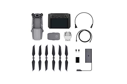 DJI Mavic 2 Pro - Drone Quadcopter UAV with Hasselblad Camera 3-Axis Gimbal HDR 4K Video Adjustable Aperture 20MP 1 CMOS Sensor, up to 48mph, Gray