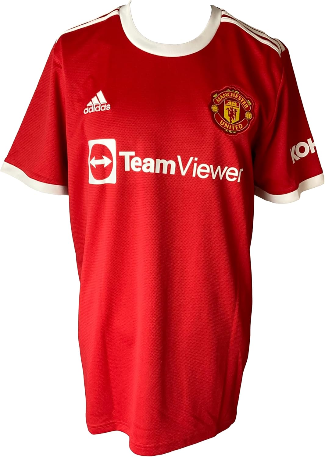 Cristiano Ronaldo Signed Manchester Soccer Jersey BAS ITP