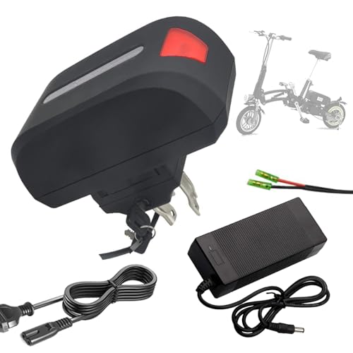 E-Bike Battery 24V 10AH 13AH Seat Post Battery 36V 8AH 10AH Lithium Battery Pack 48V 7.8AH Replacement Battery for 0-400W Motor with Charger
