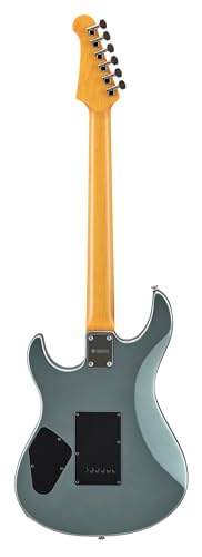 YAMAHA 6 String Solid-Body Electric Guitar, Right, Translucent Black, 612VII (PAC612VIIFM TBL)