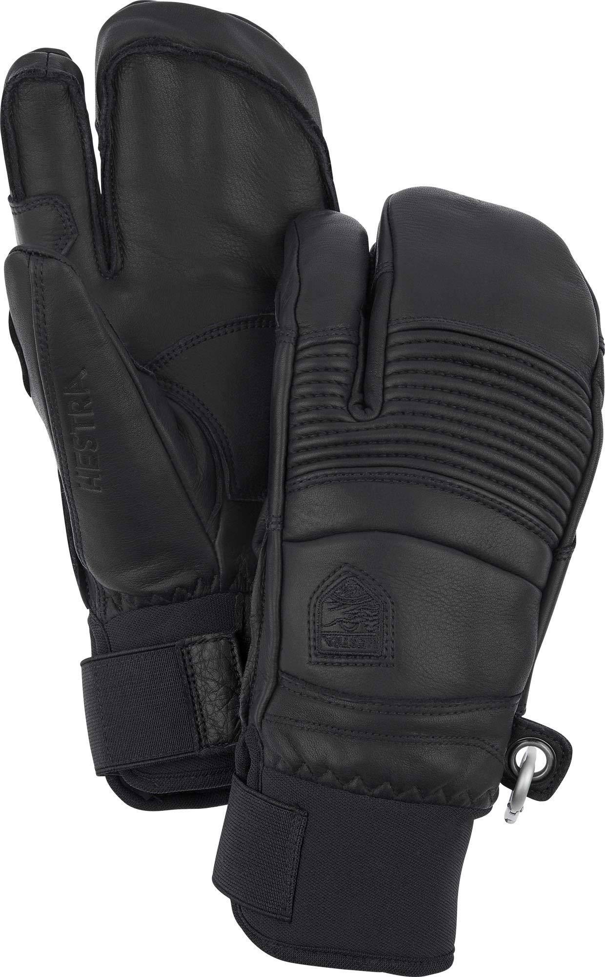 Hestra Leather Fall Line 3-Finger - Black