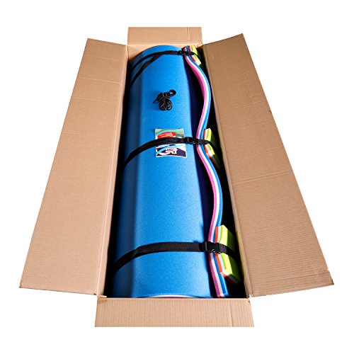 Floating Water Mat, Swimming Island,Aqua Pad,Used in Lake,Pool,on Beach,for Relax, Vacation,Water Activities,Sports,Recreations,Parties,with Mooring Device,Rolled Packed