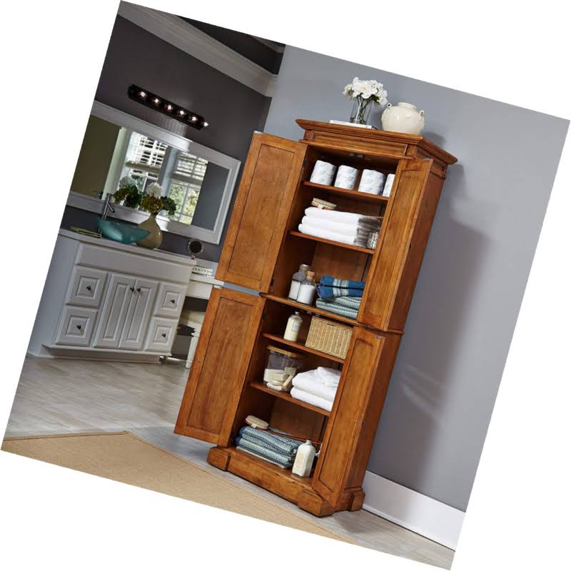 Americana Distressed Oak Pantry by Home Styles