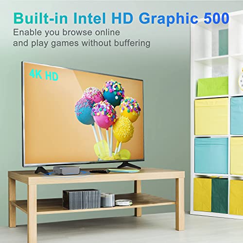 KAMRUI Mini PC Ryzen 7 5700U(8C/16T, up to 4.3GHz), Mini Computer 16GB DDR4 RAM 512GB M.2 2280 NVME SSD Mini PC Gaming, 4K Dual Display Mini Desktop Support WiFi6/BT5.2/Dual Channel
