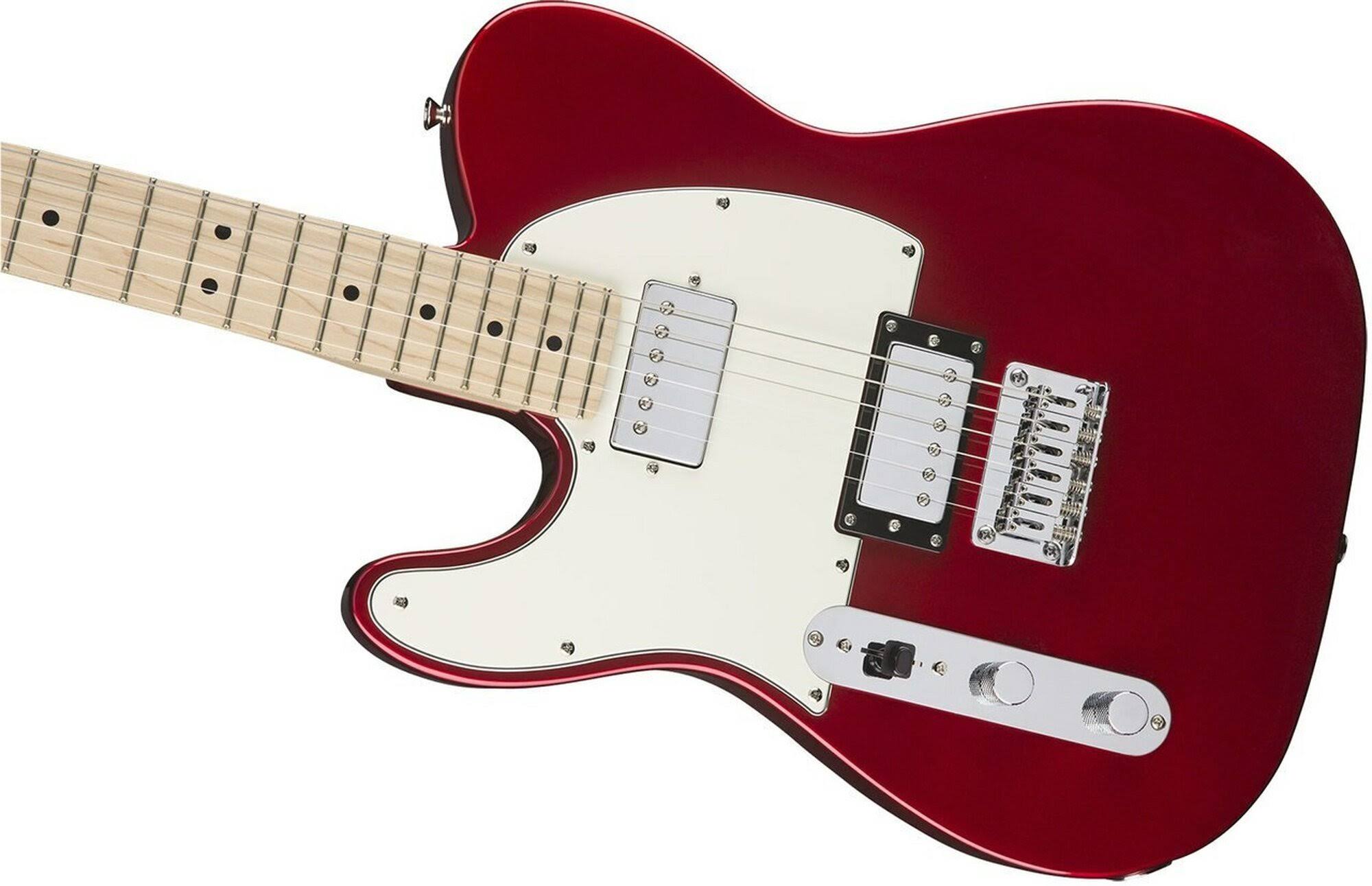 Squier Contemporary Telecaster HH Left-Handed Dark Metallic Red