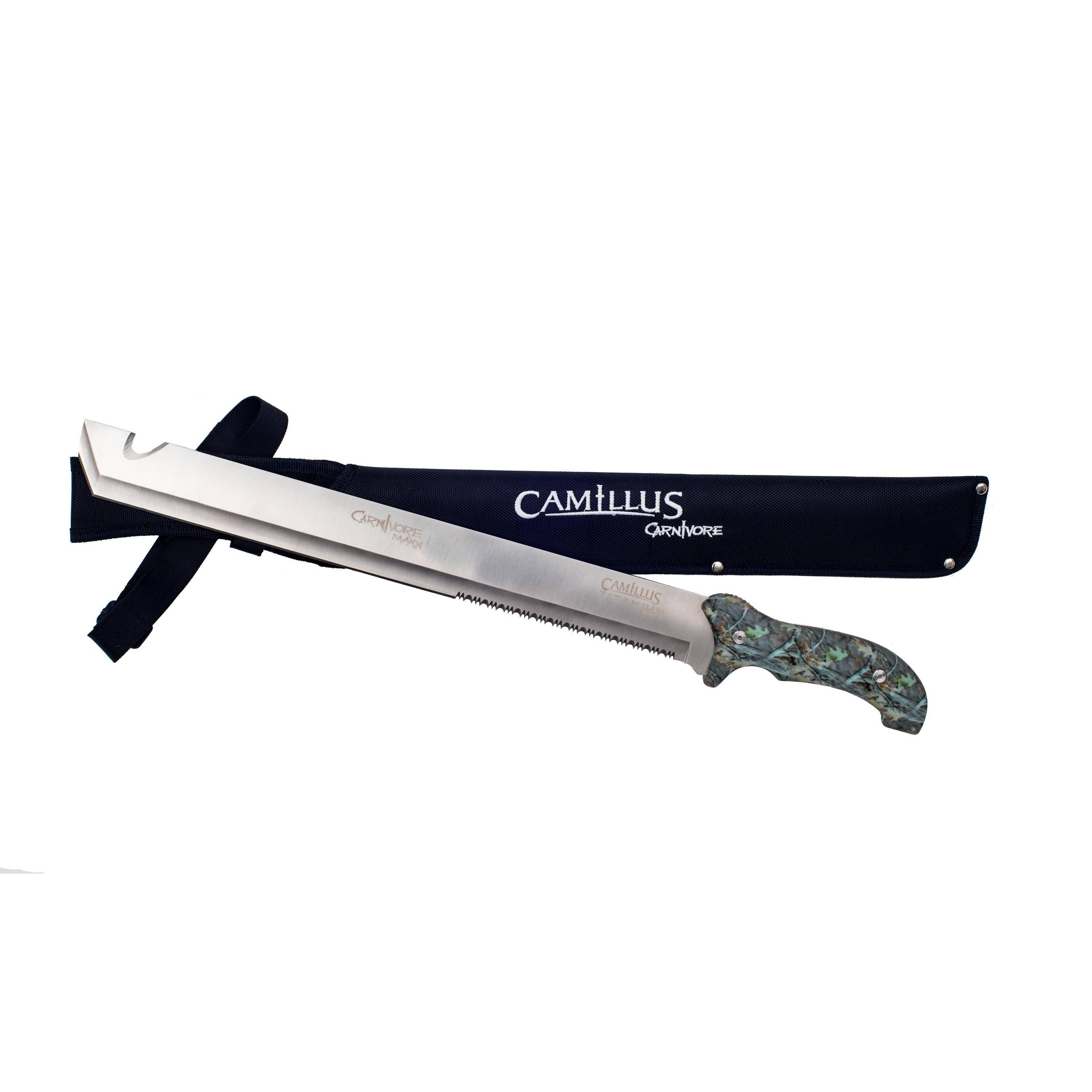 Camillus 23in Titanium Bonded Carnivore Maxx Machete