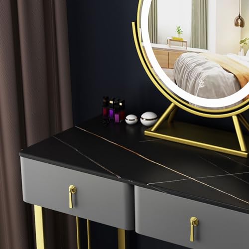 Storage Desk Nordic Modern Minimalist Dressing Table Small Mini Storage Cabinet Integrated Solid Wood Dressing Table Desk for Bedroom