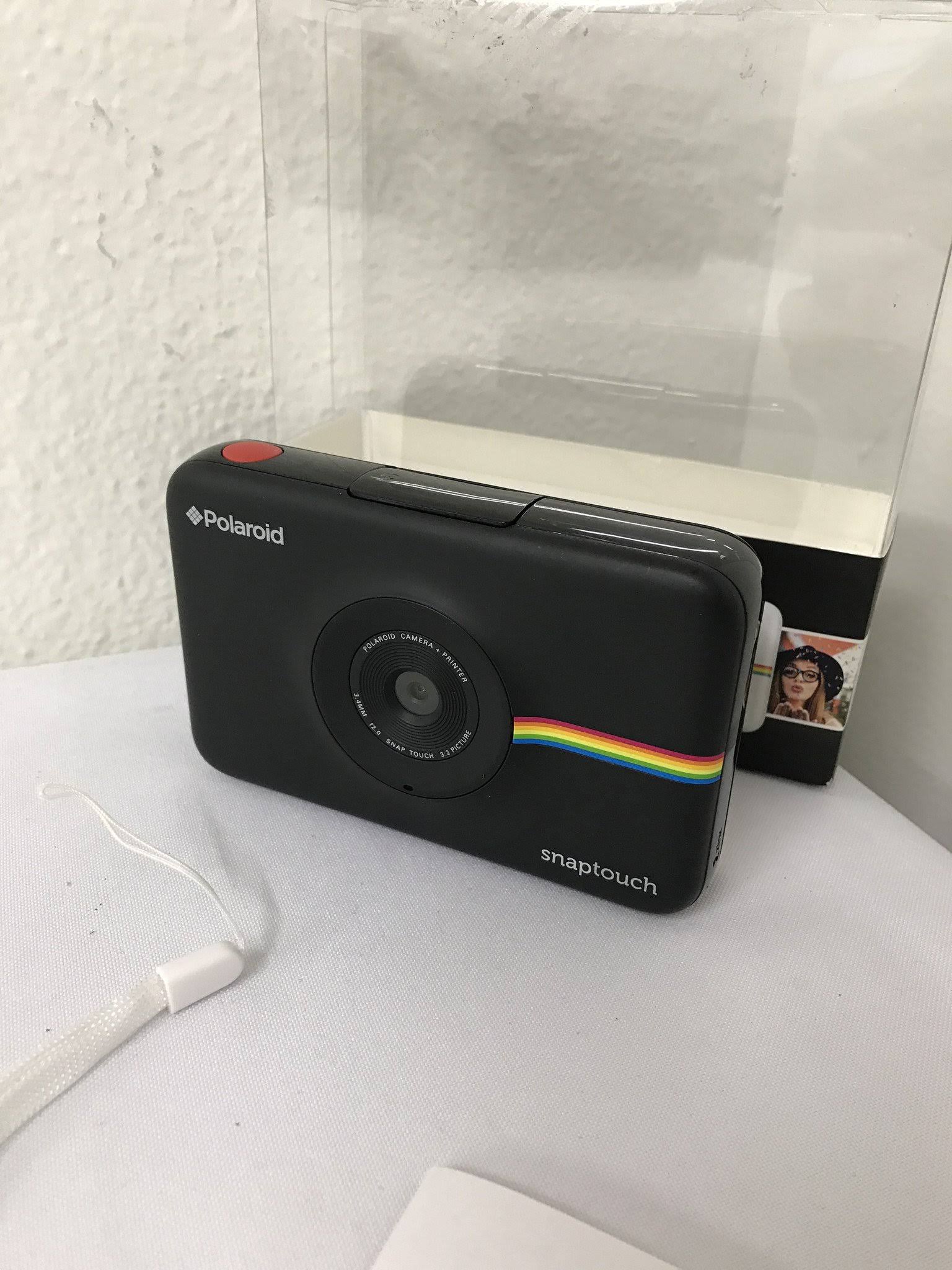 Polaroid Snap Touch Instant Print Digital Camera with LCD Display - Black
