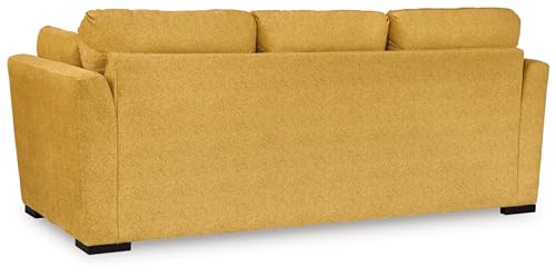 Signature Design by Ashley Keerwick Sofas, 94" W x 41" D x 39" H, Yellow