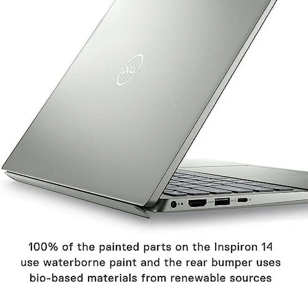 Dell Inspiron 14 Inch FHD Business Laptop, AMD Ryzen 7 5825U, 8GB RAM, 512GB SSD, Windows 11 Pro, Backlit Keyboard, Fingerprint Reader, SD Card, USB-C, HDMI